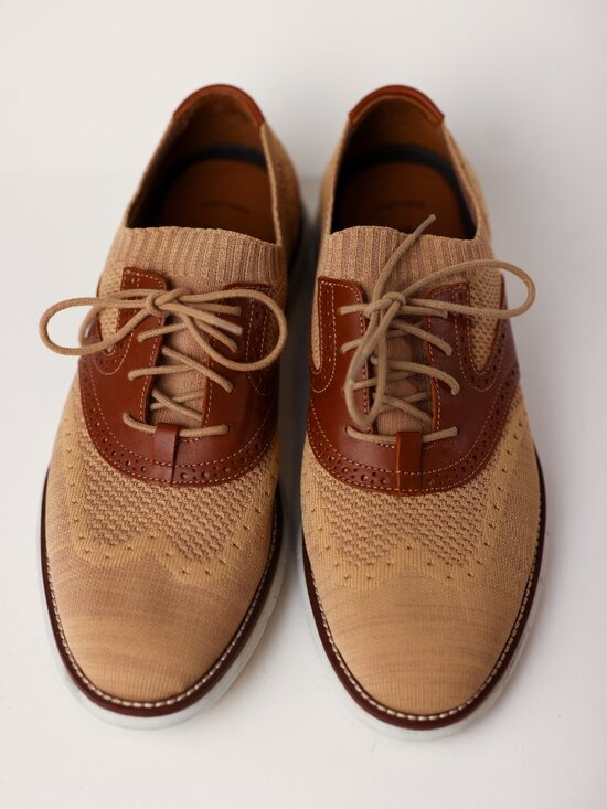 Johnson & Murphy Holden Wingtip  Knit Blucher Brogue Hybrid Dress Shoe main image 6